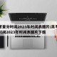 高考查分时间2023年时间表图片/高考查分时间2023年时间表图片下载