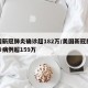 美国新冠肺炎确诊超182万/美国新冠肺炎确诊病例超159万