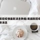 美国新冠疫情最新消息数据/美国新冠疫情报告最新消息