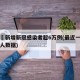一周內新增新冠感染者超6万例(最近一周新冠病人数据)