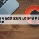 河北省昨日疫情情况(河北疫情昨日新增最新数据消息)