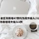 31省区市新增47例均为境外输入/31省区市新增境外输入8例