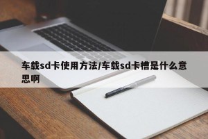 车载sd卡使用方法/车载sd卡槽是什么意思啊