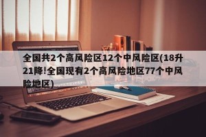 全国共2个高风险区12个中风险区(18升21降!全国现有2个高风险地区77个中风险地区)