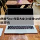 自然吸气suv车型大全(20自吸suv哪款比较好)